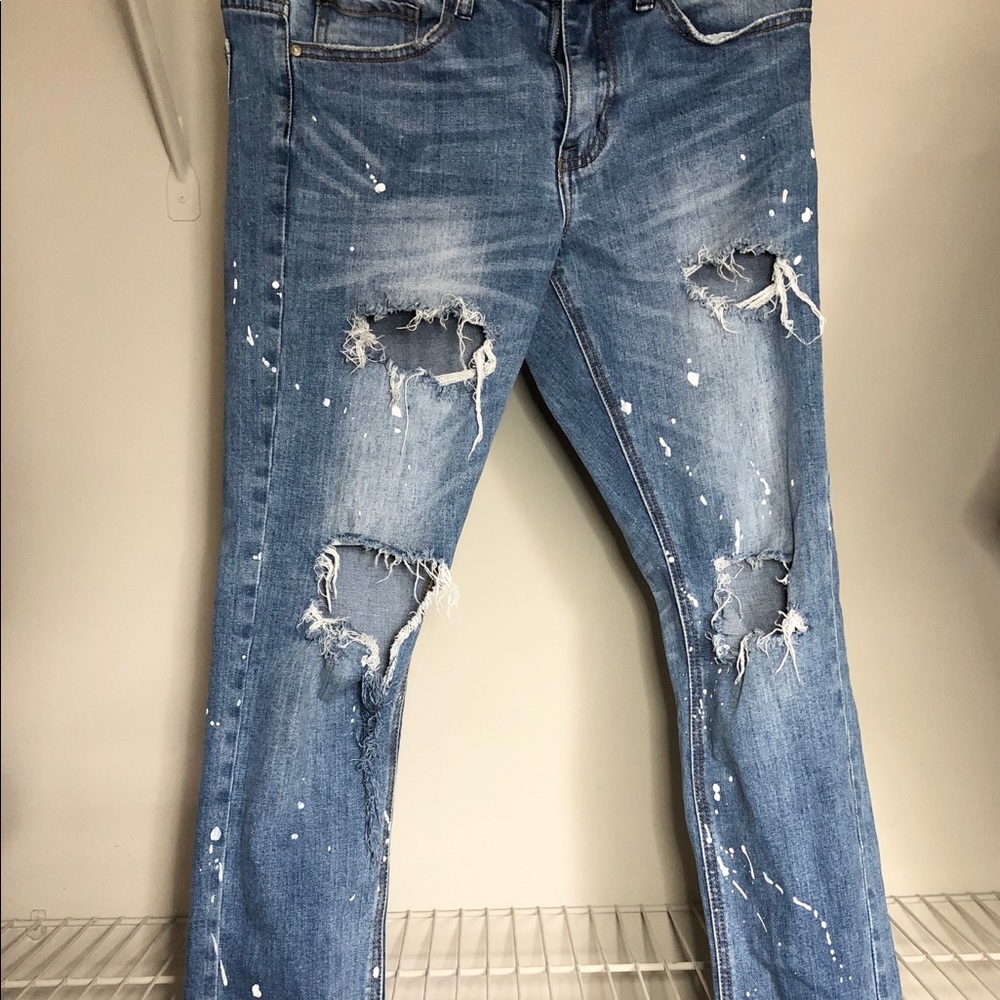 Painted Jeans size 30
